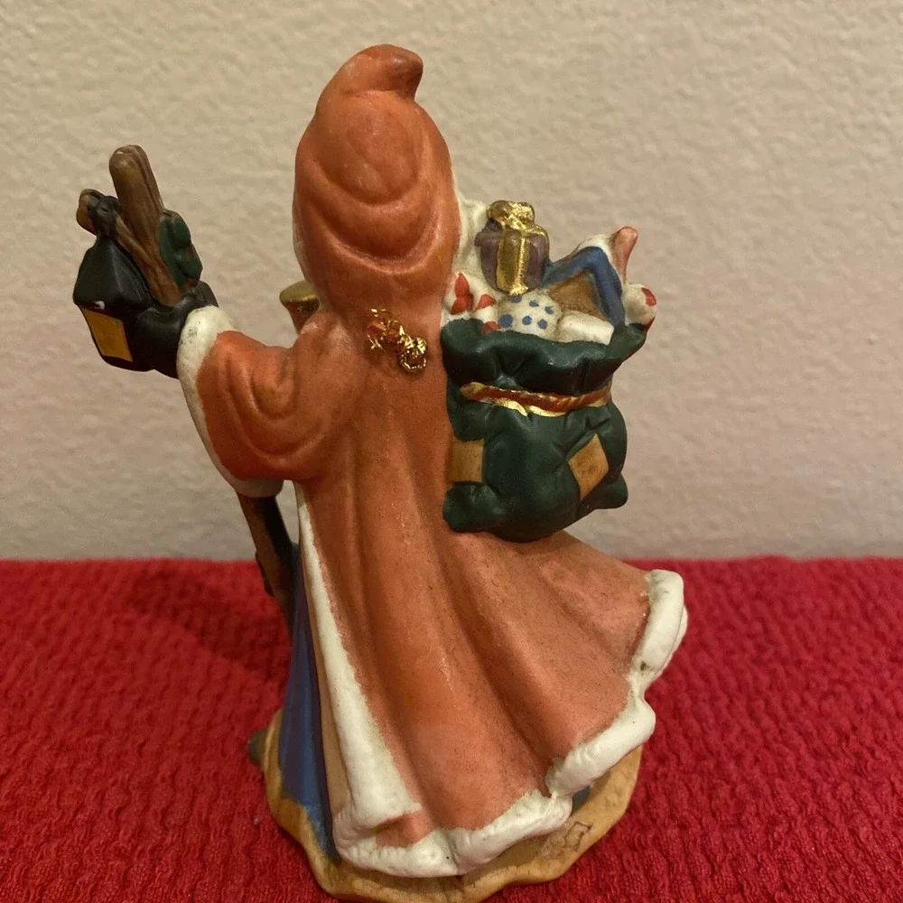 Porcelain Santa Clause‎ bell Christmas